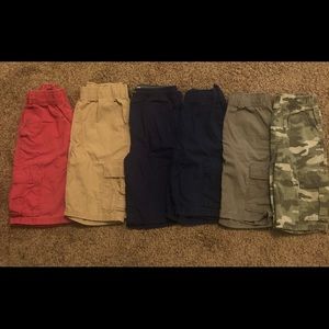 Children’s place Boys size 12s shorts 6 pairs